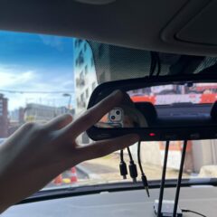 아이들 학교까지 운전 연습